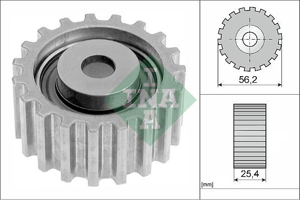 INA 532 0018 10 - Направляющий ролик, зубчатый ремень parts5.com