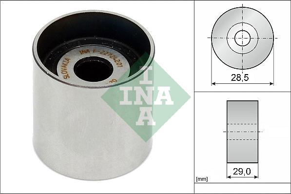 INA 532 0161 10 - Направляющий ролик, зубчатый ремень parts5.com