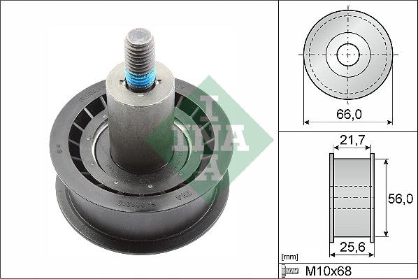 INA 532 0167 10 - Deflection / Guide Pulley, timing belt parts5.com