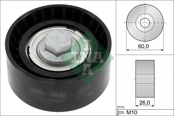 INA 532 0868 10 - Направляющий ролик, поликлиновый ремень parts5.com