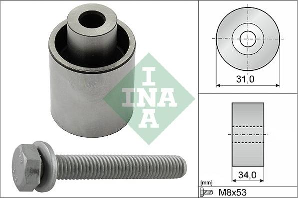 INA 532 0833 10 - Deflection / Guide Pulley, timing belt parts5.com