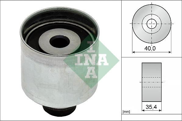 INA 532 0349 10 - Deflection / Guide Pulley, timing belt parts5.com