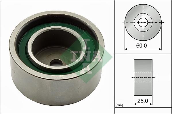 INA 532 0367 20 - Направляющий ролик, поликлиновый ремень parts5.com