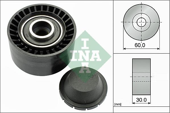 INA 532 0320 10 - Направляющий ролик, поликлиновый ремень parts5.com