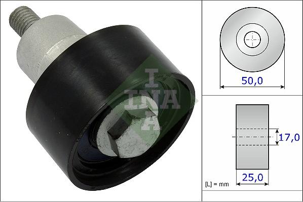 INA 532 0753 10 - Направляющий ролик, зубчатый ремень parts5.com