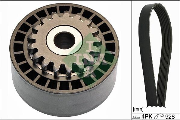 INA 529 0100 10 - Поликлиновый ременный комплект parts5.com