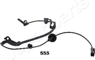 Japanparts ABS-555 - Датчик ABS, частота вращения колеса parts5.com