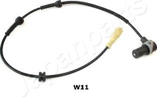 Japanparts ABS-W11 - Датчик ABS, частота вращения колеса parts5.com