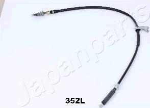 Japanparts BC-352L - Тросик, cтояночный тормоз parts5.com