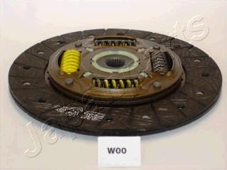 Japanparts DF-W00 - Диск сцепления, фрикцион parts5.com