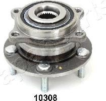 Japanparts KK-10308 - Ступица колеса, поворотный кулак parts5.com