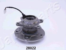 Japanparts KK-28022 - Ступица колеса, поворотный кулак parts5.com