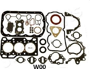 Japanparts KM-W00 - Комплект прокладок, двигатель parts5.com