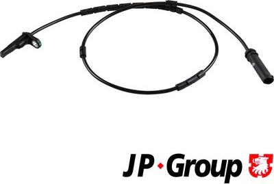 JP Group 1497106100 - Датчик ABS, частота вращения колеса parts5.com