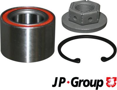 JP Group 1551301710 - Wheel hub, bearing Kit parts5.com