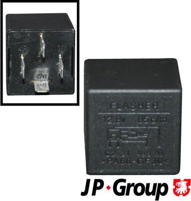 JP Group 1199208400 - Реле аварийной световой сигнализация parts5.com