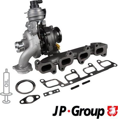 JP Group 1117404100 - Турбина, компрессор parts5.com