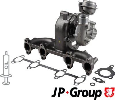 JP Group 1117407800 - Турбина, компрессор parts5.com