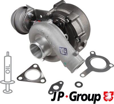 JP Group 1217401000 - Турбина, компрессор parts5.com