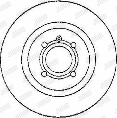 Jurid 561608JC - Тормозной диск parts5.com