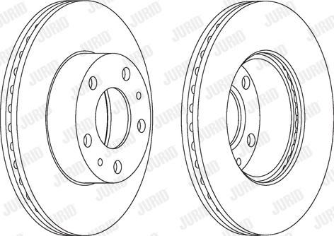 Jurid 563018J - Тормозной диск parts5.com