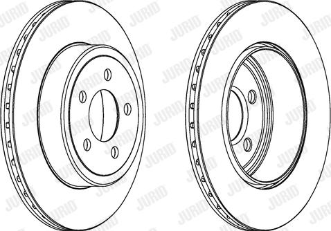 Jurid 563034JC-1 - Тормозной диск parts5.com