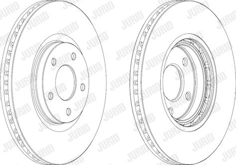 Jurid 562465JC - Тормозной диск parts5.com