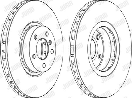 Jurid 562520JC-1 - Тормозной диск parts5.com