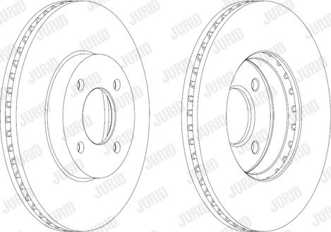 Jurid 562693JC - Тормозной диск parts5.com