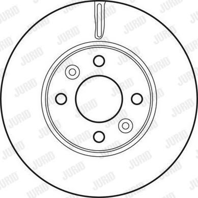 Jurid 562636JC - Тормозной диск parts5.com