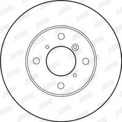 Jurid 562179JC - Тормозной диск parts5.com