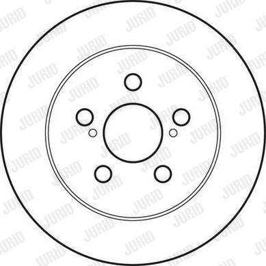 Jurid 562751JC - Тормозной диск parts5.com