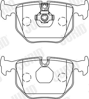 Jurid 571918J - Тормозные колодки, дисковые, комплект parts5.com