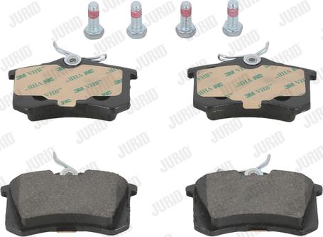 Jurid 571361J - Brake Pad Set, disc brake parts5.com