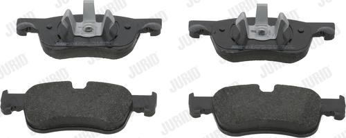 Jurid 573604J - Тормозные колодки, дисковые, комплект parts5.com