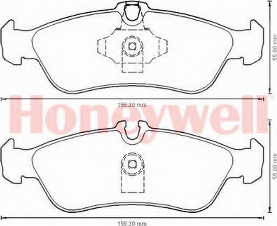 Jurid 573191J-AS - Тормозные колодки, дисковые, комплект parts5.com