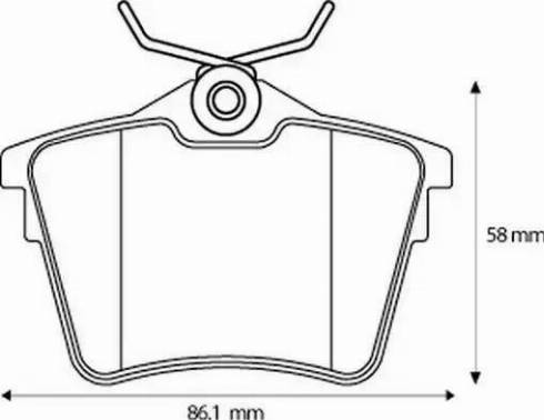 Jurid 573133J-AS - Тормозные колодки, дисковые, комплект parts5.com