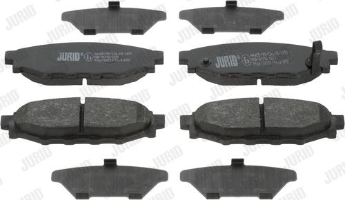 Jurid 573380J - Brake Pad Set, disc brake parts5.com