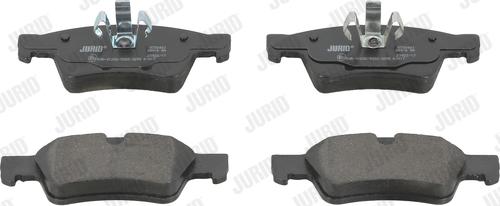 Jurid 573202J - Тормозные колодки, дисковые, комплект parts5.com