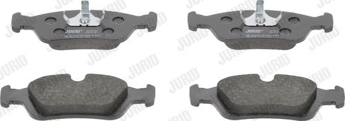 Jurid 573710J - Тормозные колодки, дисковые, комплект parts5.com