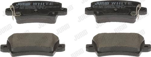 Jurid 572580JC - Тормозные колодки, дисковые, комплект parts5.com