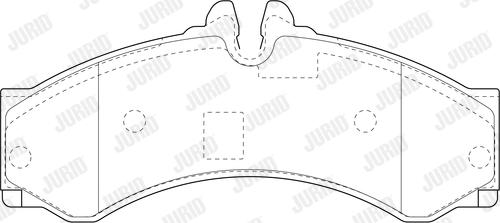 Jurid 2915309560 - Тормозные колодки, дисковые, комплект parts5.com