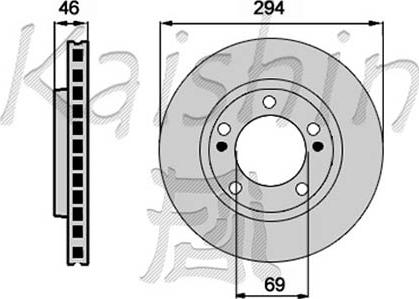 Herth+Buss Jakoparts J3305063 - Тормозной диск parts5.com