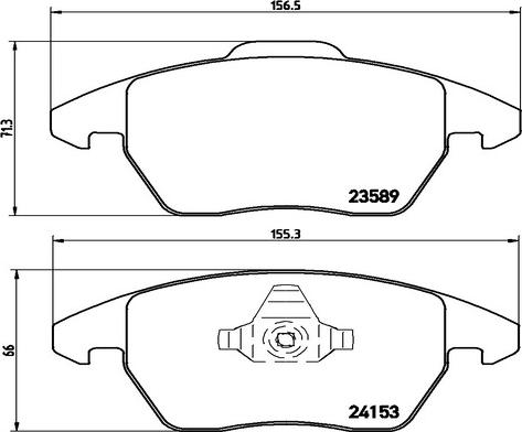 KRAFT AUTOMOTIVE 6006150 - Тормозные колодки, дисковые, комплект parts5.com