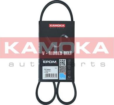 Kamoka 7014041 - Correa trapecial poli V parts5.com