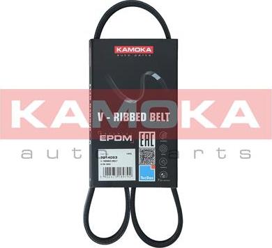 Kamoka 7014053 - Correa trapecial poli V parts5.com