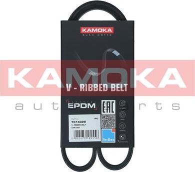 Kamoka 7014029 - Correa trapecial poli V parts5.com