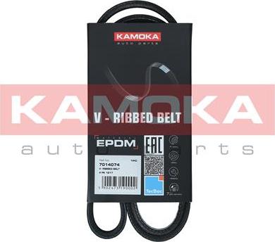 Kamoka 7014074 - V-Ribbed Belt parts5.com