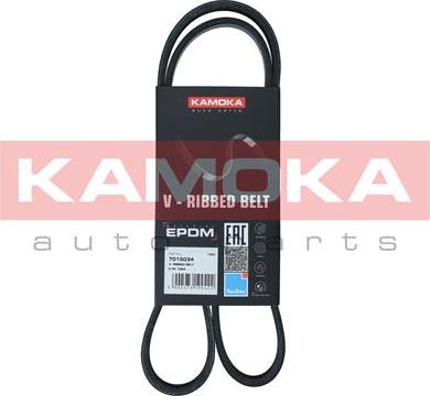 Kamoka 7015034 - Поликлиновой ремень parts5.com