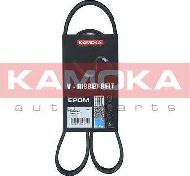 Kamoka 7016043 - Correa trapecial poli V parts5.com